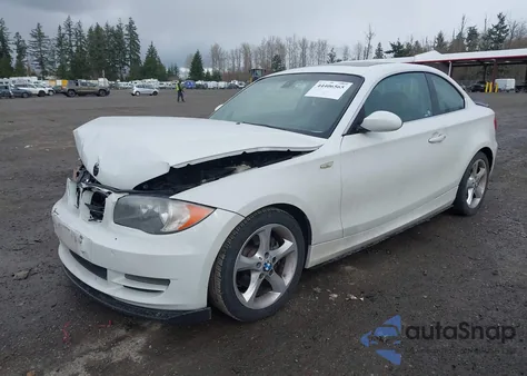 2009 BMW 128I z USA, uszkodzony, nr VIN WBAUP93509VF48721